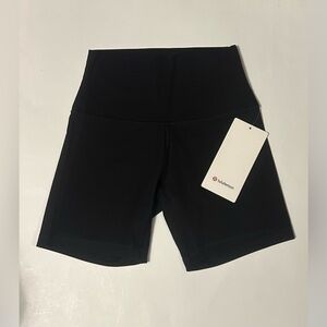 NWT Lululemon Align High-Rise Ribbed Short 6"